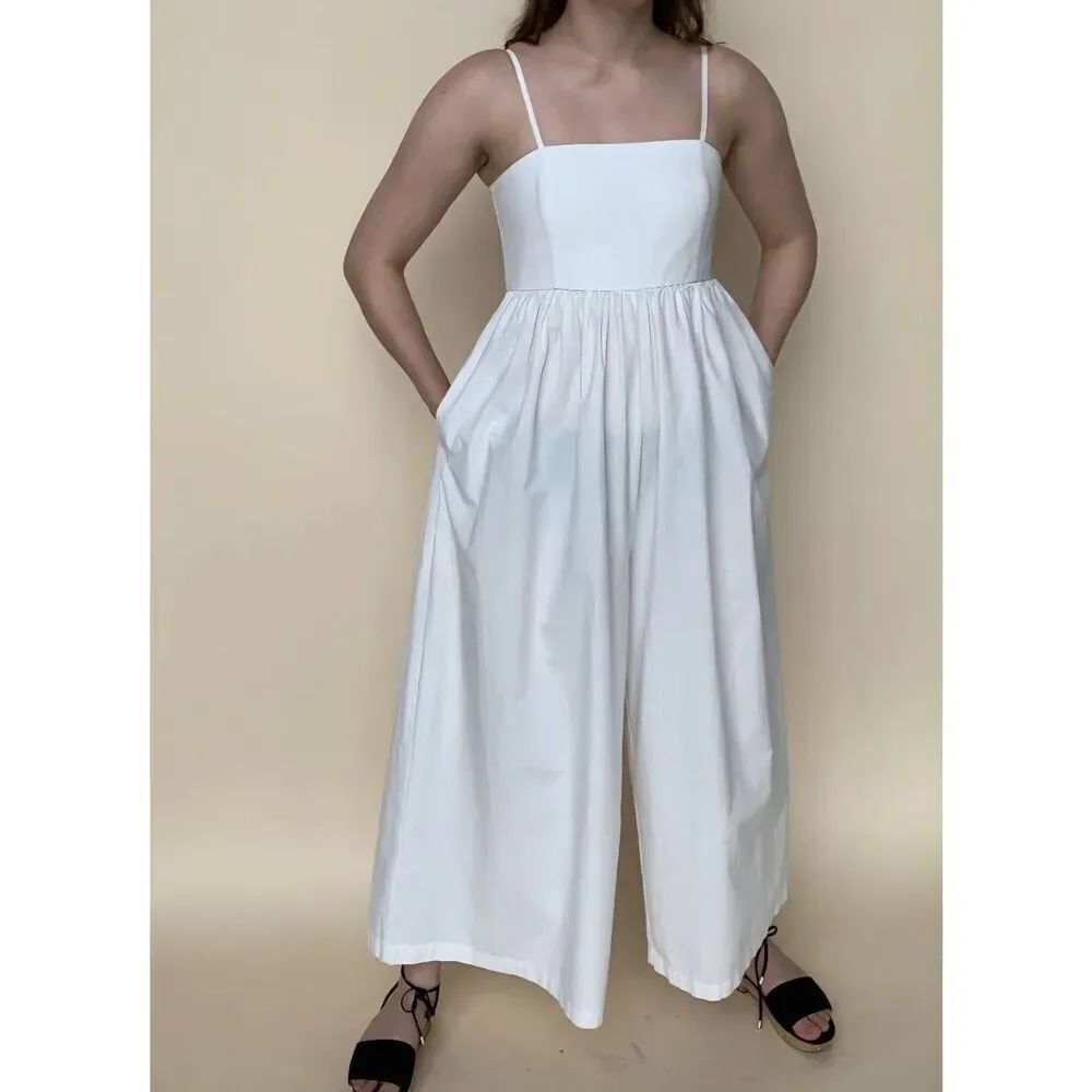 Ali Golden wideâleg jumpsuit in yellow sz Large